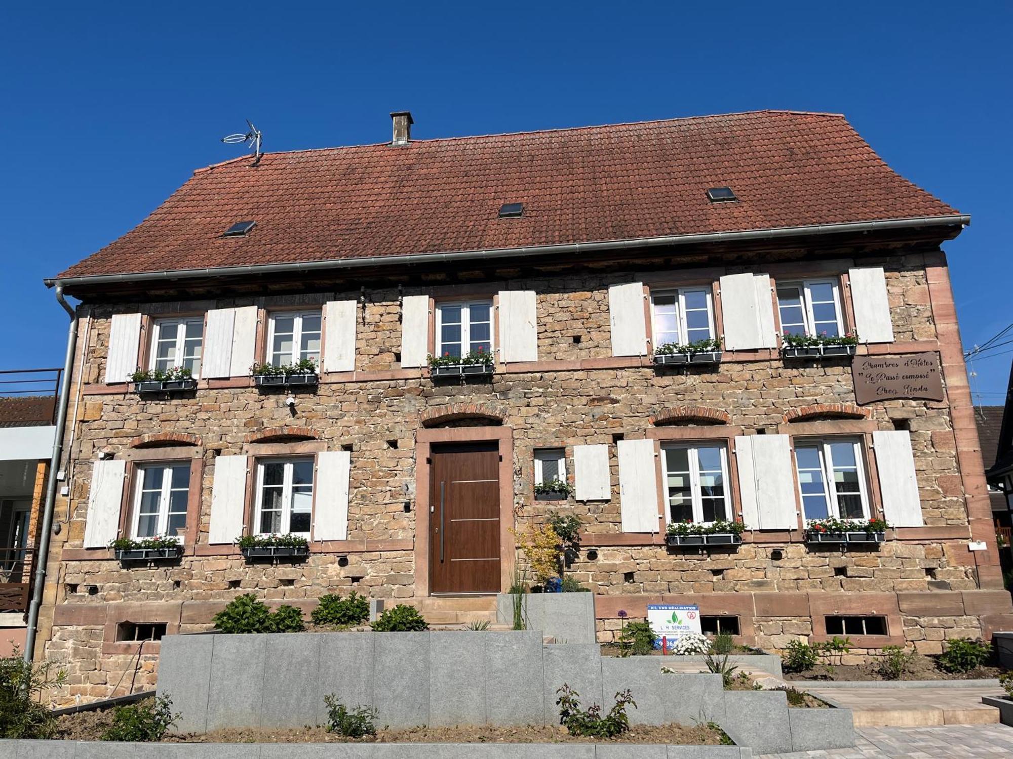 Chambres D'Hotes Chez Linda Stephane Le Passe Compose Preuschdorf エクステリア 写真